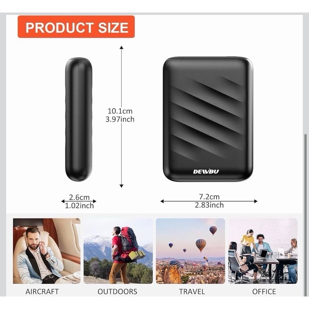 DEWBU Power Bank 12V Battery DB-0125 Intelligent Led Display for Heated Jacket - Picture 6 of 6